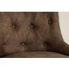 Vintage designové kancelářské křeslo Victorian vintage hnědá