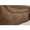 Vintage designové kancelářské křeslo Victorian vintage hnědá