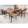 Vintage židle Turin taupe design