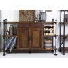 Luxusní industriální příborník Percipo 160cm z masivu