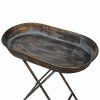 Servírovací stolek Venda 66 cm vintage kovový design