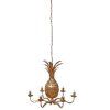 Stylový lustr Gold Pineapple 69cm