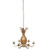 Stylový lustr Gold Pineapple 69cm