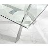 Designový skleněný jídelní stůl Sierra 200x106cm