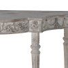 Luxusní vintage konzolový stolek HERITAGE Carved 142cm