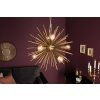 Designový lustr Sunshine 50cm zlatá