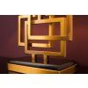 Designová stolní lampa Viena 56cm zlatá