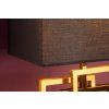 Designová stolní lampa Viena 56cm zlatá