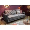 Designová retro sedačka Maison Belle II Grey 220cm
