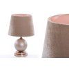Designová lampa Beige Cristal 46cm skleněná