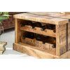 Konferenční stolek Bodega 100 cm industriální styl