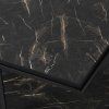 Moderní konferenční stolek Black Marble 81cm čtvercový