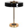 Luxusní hotelová stolní lampa Art Black 50cm
