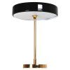 Luxusní hotelová stolní lampa Art Black 50cm
