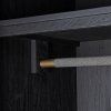 Luxusní Art-Deco šatní skříň Caitlin 217cm shagreen