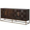 Stylový Art-Deco příborník Parquet 187cm