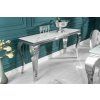 Luxusní konzolový stolek Modern Barock Mramor Look 145cm bílý