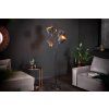 Moderní stojací lampa Levels 178cm černá/zlatá