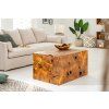 Masivní konferenční stolek Woody 90 cm teak