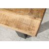 Industriální jídelní lavice Aero Mango 170cm masivní