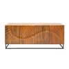 Designový příborník Cobra 177cm přírodní mango