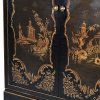 Luxusní orientální barová skříňka Raipur 182cm černá