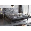 Designová postel Cobra Dark Grey 180cm