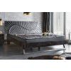 Designová postel Cobra Dark Grey 180cm