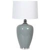 Luxusní světle modrá keramická lampa o výšce 75cm