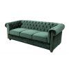 Elegantní sedačka Chesterfield 205 cm do interiéru