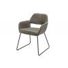 Vintage židle antická taupe moderní design