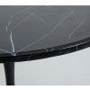 82474 6 luxusni jidelni stul brujo 120cm cerna v art deco stylu