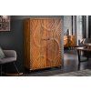 Designová barová skříňka Cobra 141cm přírodní mango