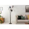Moderní stojací lampa Levels 176cm černá/bílá/šedá