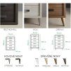 Luxusní ložnicová sestava Malmo OŘECH skandinávský styl