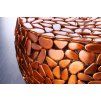 Designový konferenční stolek Stoneridge 72cm měď