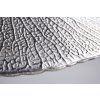 Moderní příruční stolek Leaf 40 cm kovový design