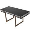 Luxusní Art-Deco psací stůl Caitlin 160cm shagreen