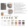 Skandinávská postel Malmo OŘECH 90-200cm s úložným prostorem