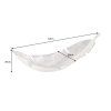 Designový stříbrný tác Leaf 62cm kov
