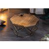 Designový stolek Domin mango kov 70 cm