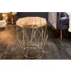 Luxusní odkládací stolek Domin 50cm masivní mango