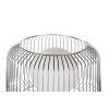 Moderná stojacia lampa Silver Cage 162cm