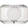 Moderná stojacia lampa Silver Cage 162cm