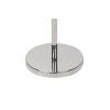 Moderná stojacia lampa Silver Cage 162cm