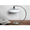 Moderní pracovní lampa Lina 45cm chrom
