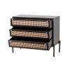 Designová skříňka Resso 90cm tři zásuvky