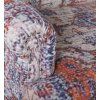 Luxusní dvoumístná pohovka Marrakech Naranja s orientálním designem