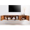 Designový závěsný TV stolek Cobra mango 160 cm