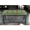Designová lavice Boutique zelená 80cm manšestr